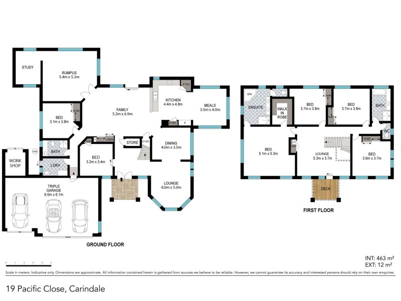 19 Pacific Close, Carindale QLD 4152 Floorplan