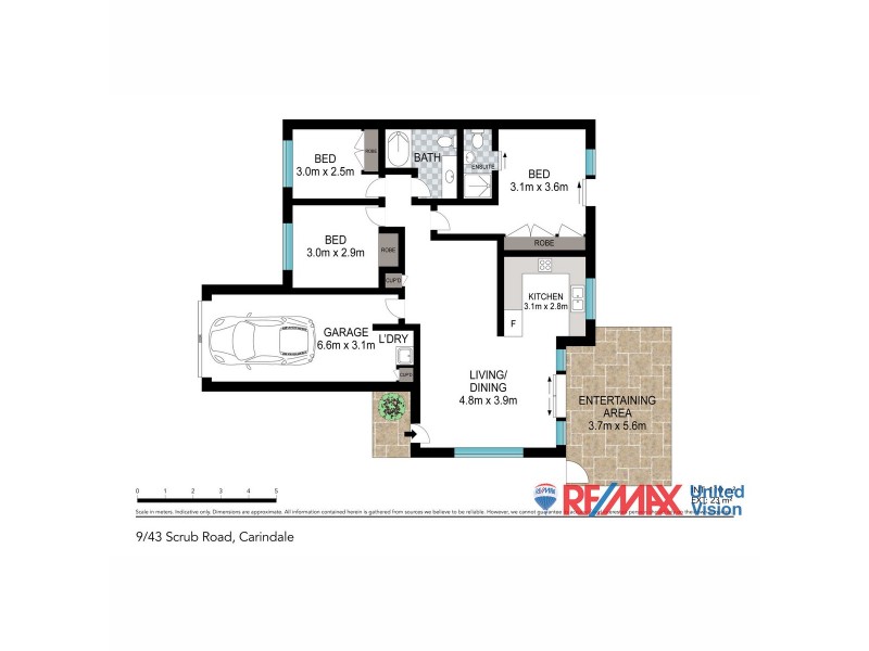 9/43 Scrub Road, Carindale QLD 4152 Floorplan