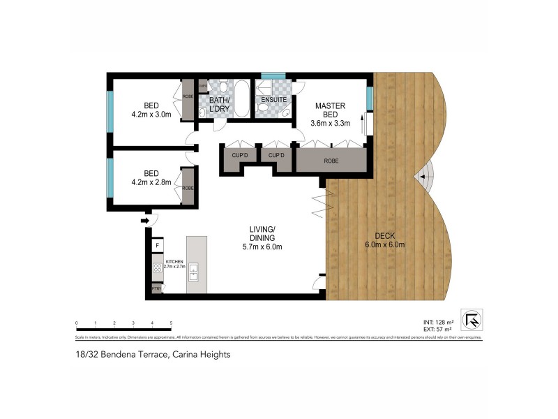 18/32 Bendena Terrace, Carina Heights QLD 4152 Floorplan