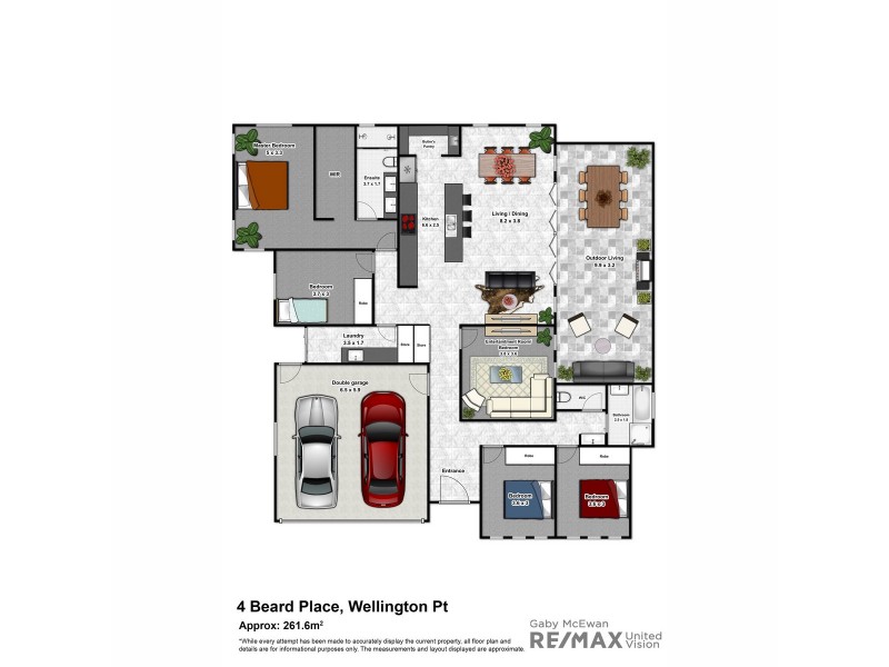4 Beard Place, Wellington Point QLD 4160 Floorplan