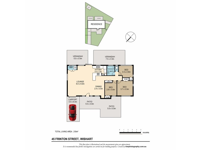 45 Frinton Street, Wishart QLD 4122 Floorplan