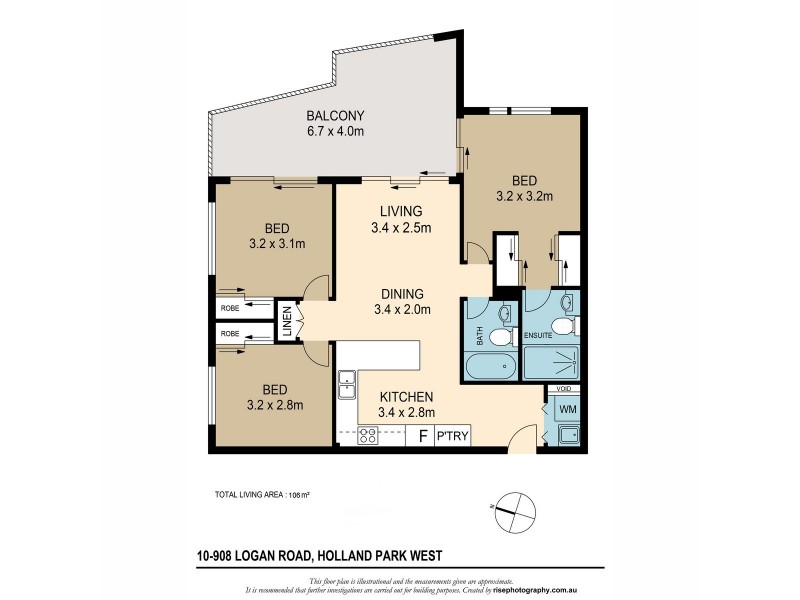 10/908 Logan Road, Holland Park West QLD 4121 Floorplan