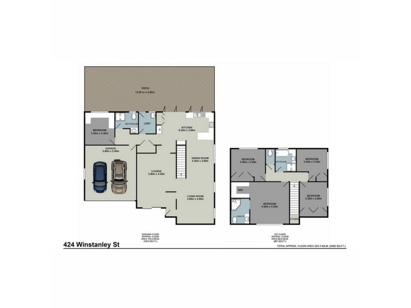 424 Winstanley Street, Carindale QLD 4152 Floorplan