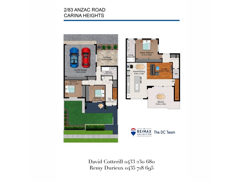 2/83 Anzac Road, Carina Heights QLD 4152 Floorplan