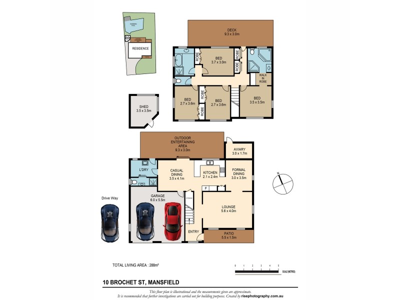 10 Brochet Street, Mansfield QLD 4122 Floorplan