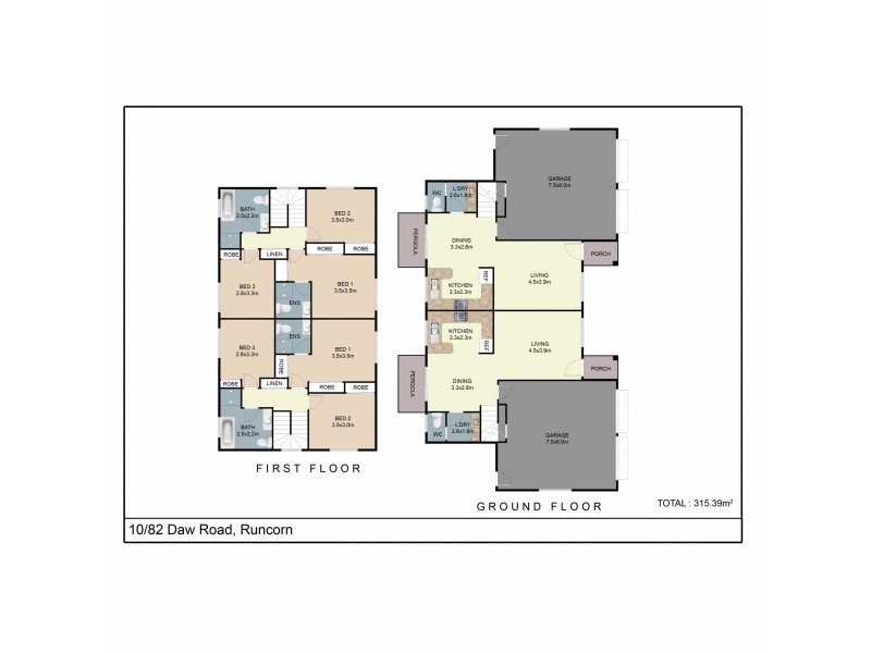 10/82 Daw Road, Runcorn QLD 4113 Floorplan