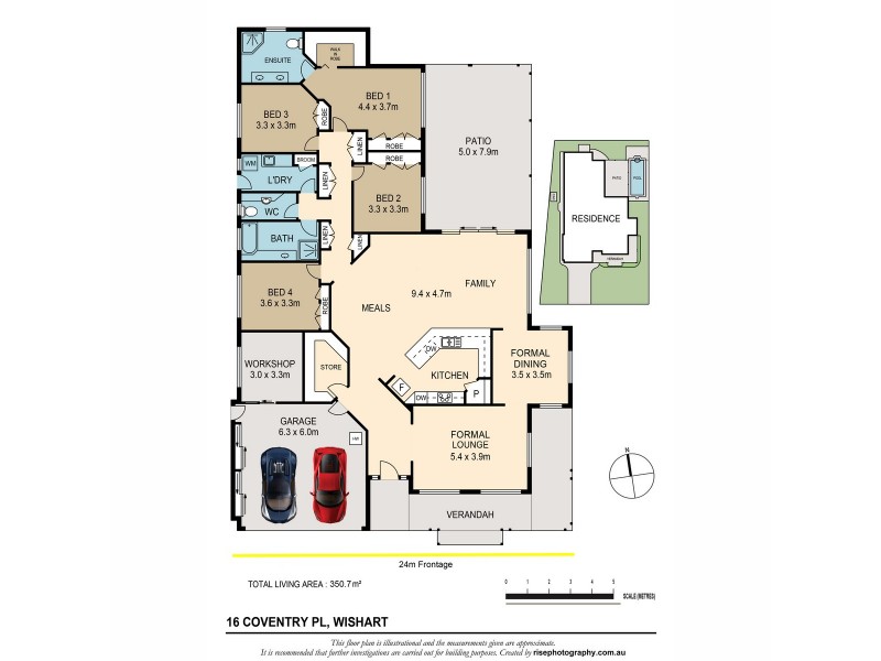16 Coventry Place, Wishart QLD 4122 Floorplan