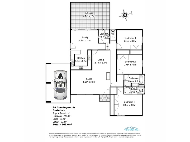 29 Donnington Street, Carindale QLD 4152 Floorplan