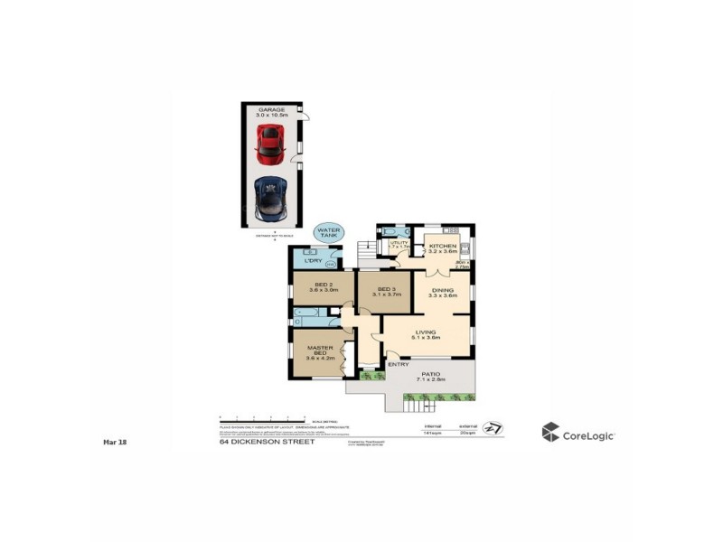 64 Dickenson Street, Carina QLD 4152 Floorplan