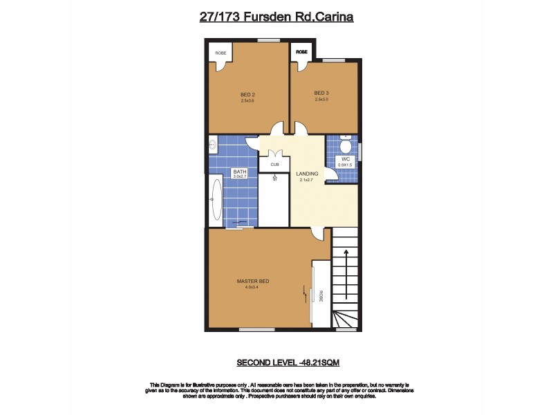27/173 Fursden Road, Carina QLD 4152 Floorplan