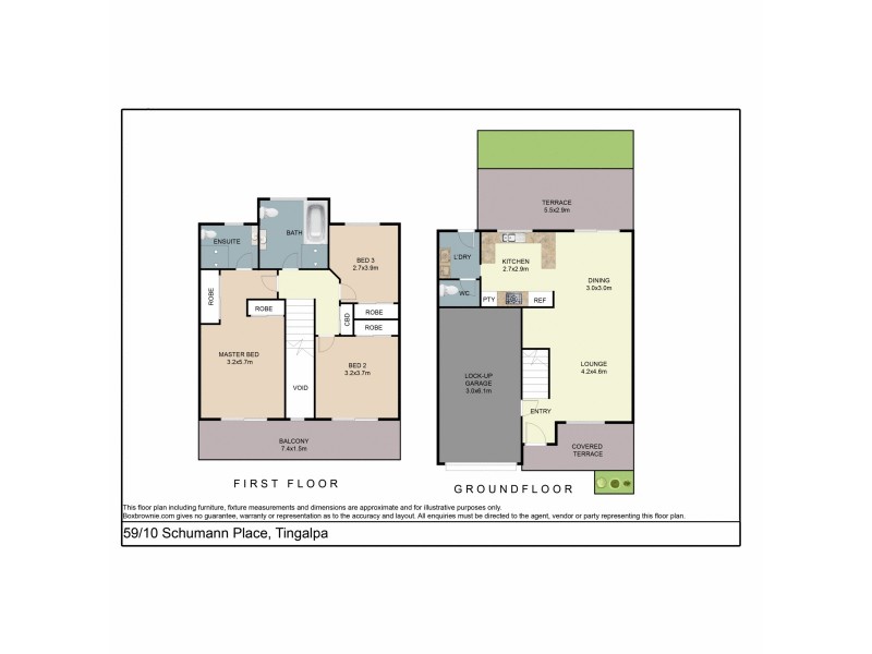 59/10 Schumann Close, Tingalpa QLD 4173 Floorplan