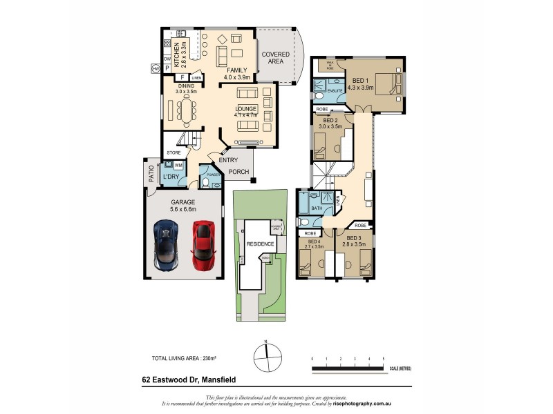 62 Eastwood Drive, Mansfield QLD 4122 Floorplan