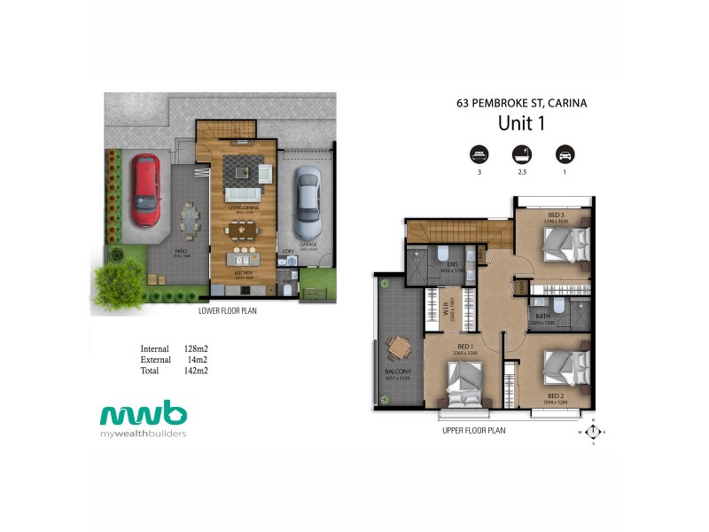 63 Pembroke Street, Carina QLD 4152 Floorplan