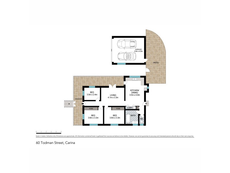 60 Todman Street, Carina QLD 4152 Floorplan