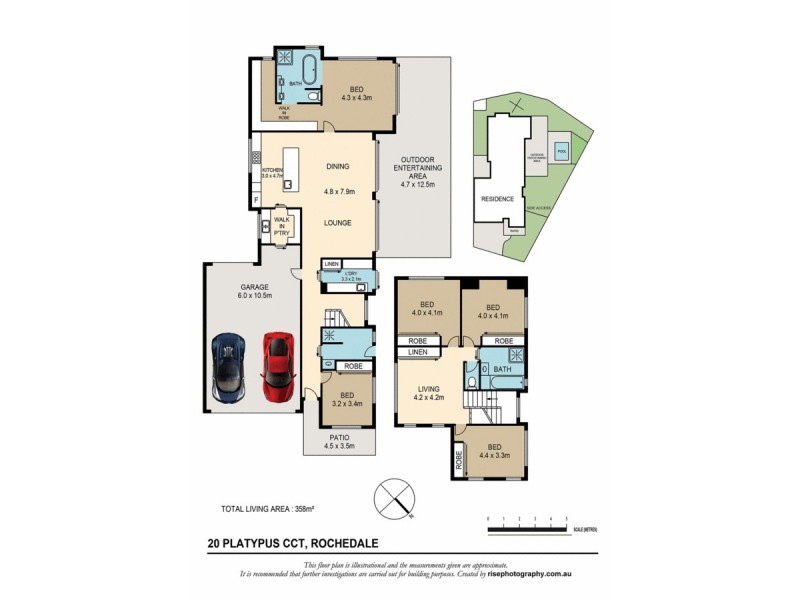 20 Platypus Circuit, Rochedale QLD 4123 Floorplan