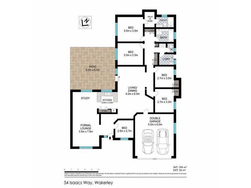54 Isaacs Way, Wakerley QLD 4154 Floorplan