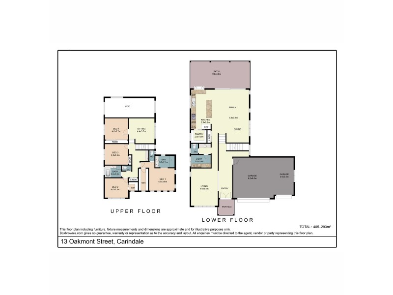 13 Oakmont Street, Carindale QLD 4152 Floorplan