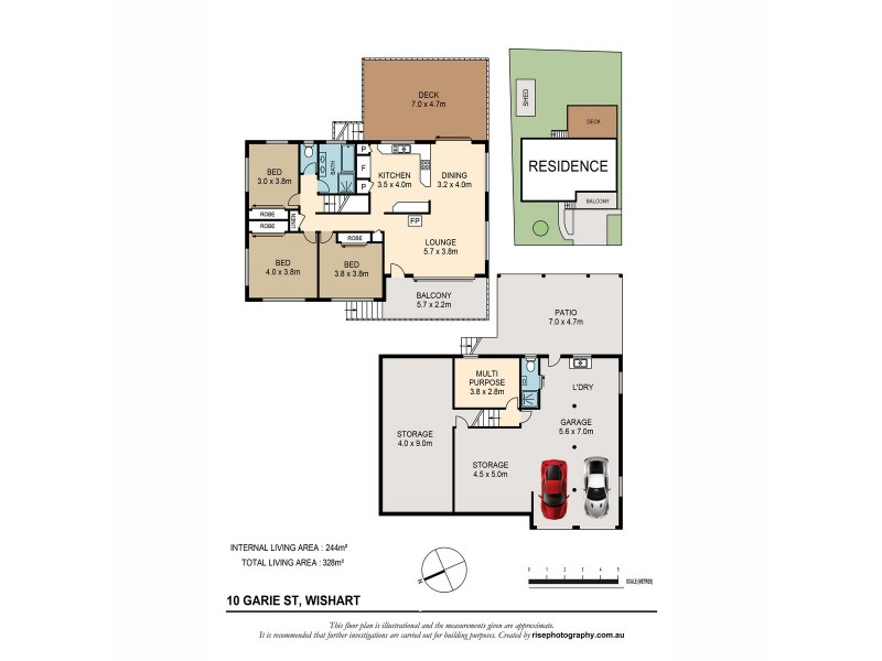 10 Garie Street, Wishart QLD 4122 Floorplan