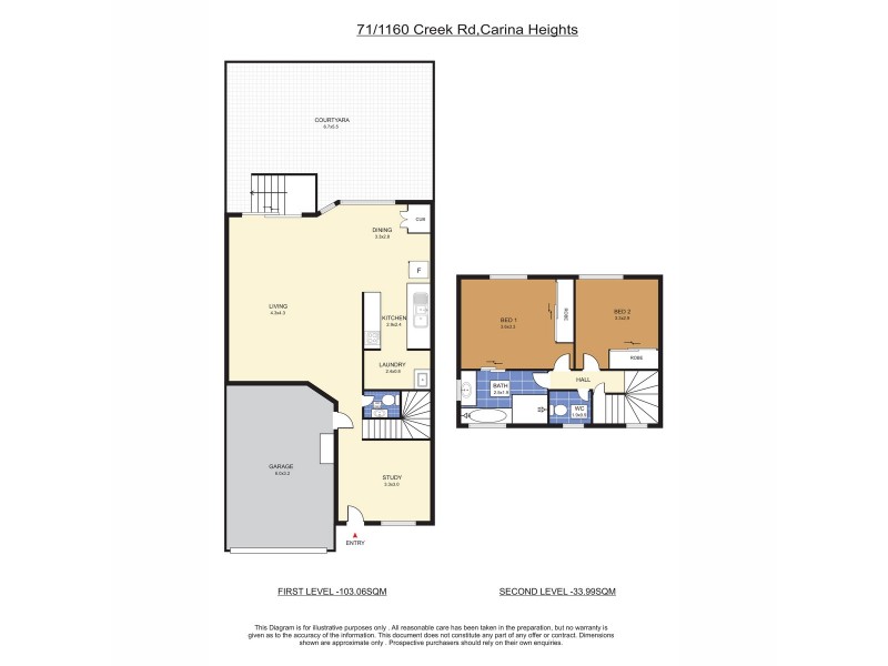71/1160 Creek Road, Carina Heights QLD 4152 Floorplan