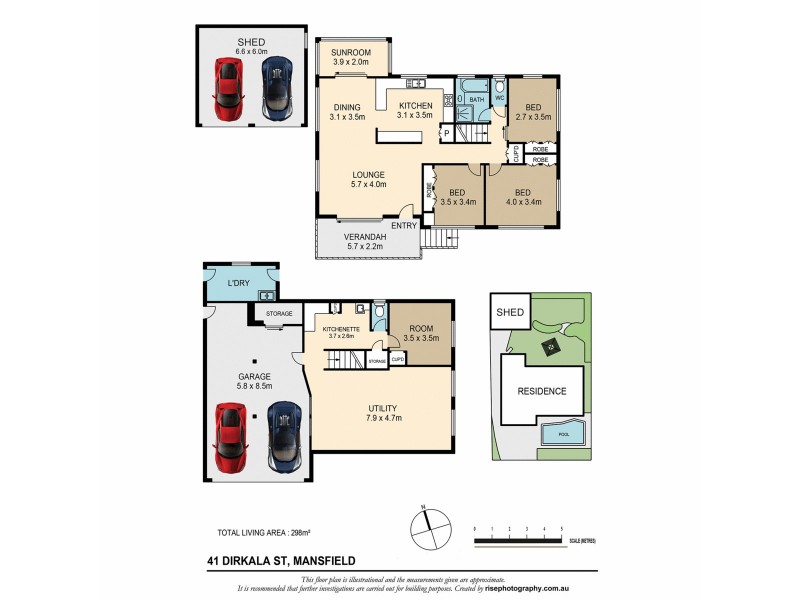 41 Dirkala Street, Mansfield QLD 4122 Floorplan