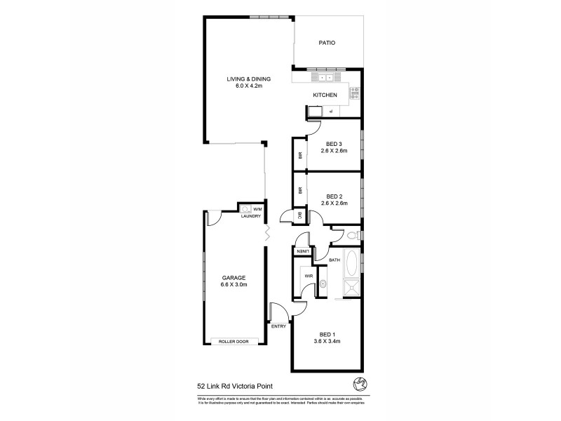 52 Link Road, Victoria Point QLD 4165 Floorplan