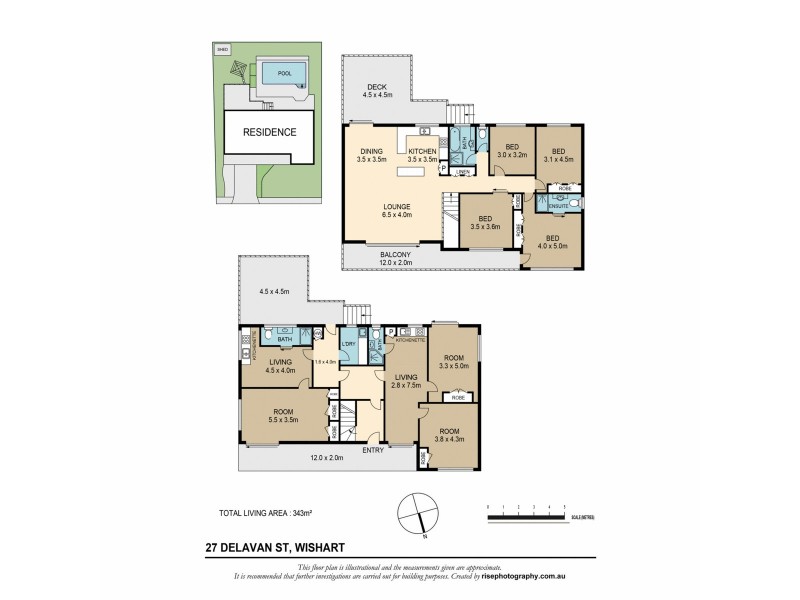 27 Delavan Street, Wishart QLD 4122 Floorplan
