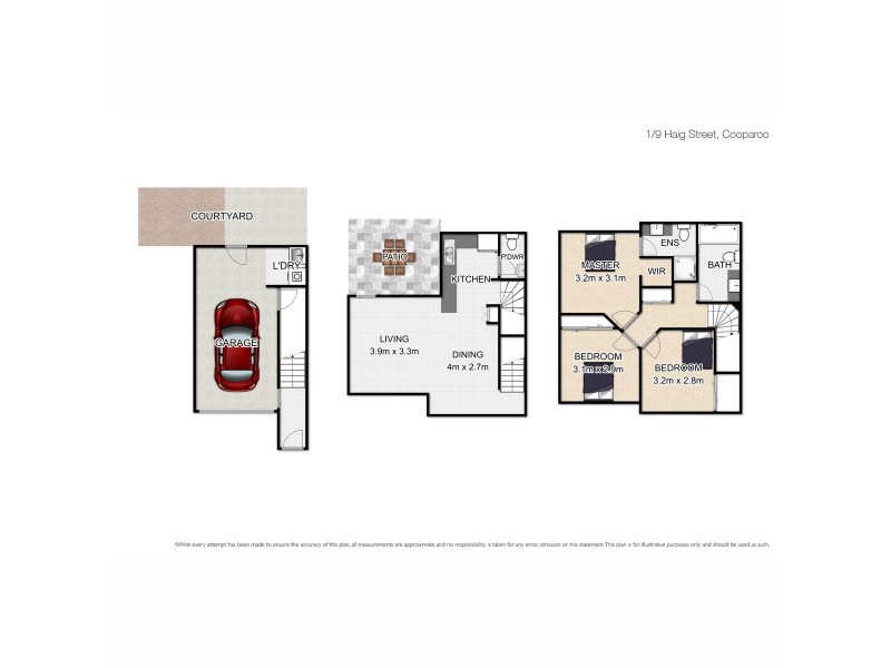 1/9 Haig Street, Coorparoo QLD 4151 Floorplan