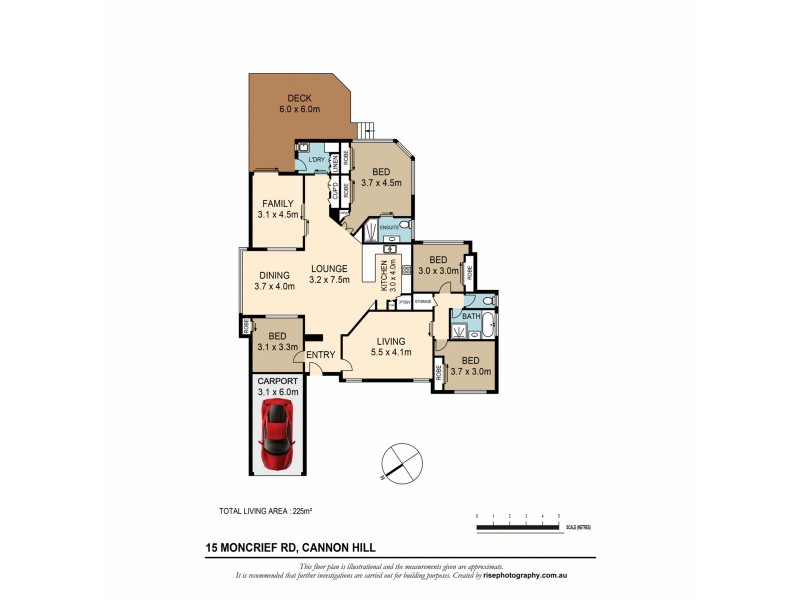 15 Moncrief Road, Cannon Hill QLD 4170 Floorplan