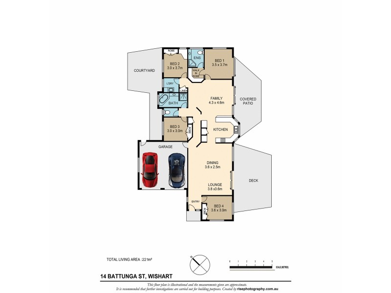 14 Battunga Street, Wishart QLD 4122 Floorplan