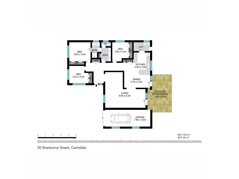 50 Sherborne Street, Carindale QLD 4152 Floorplan