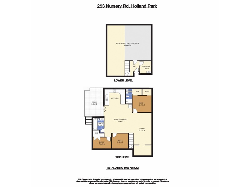 253 Nursery Road, Holland Park QLD 4121 Floorplan