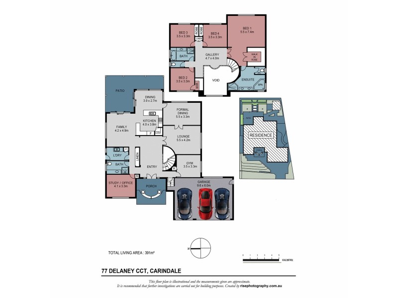 77 Delaney Circuit, Carindale QLD 4152 Floorplan