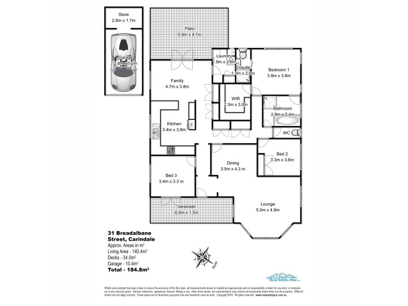 31 Breadalbane Street, Carindale QLD 4152 Floorplan