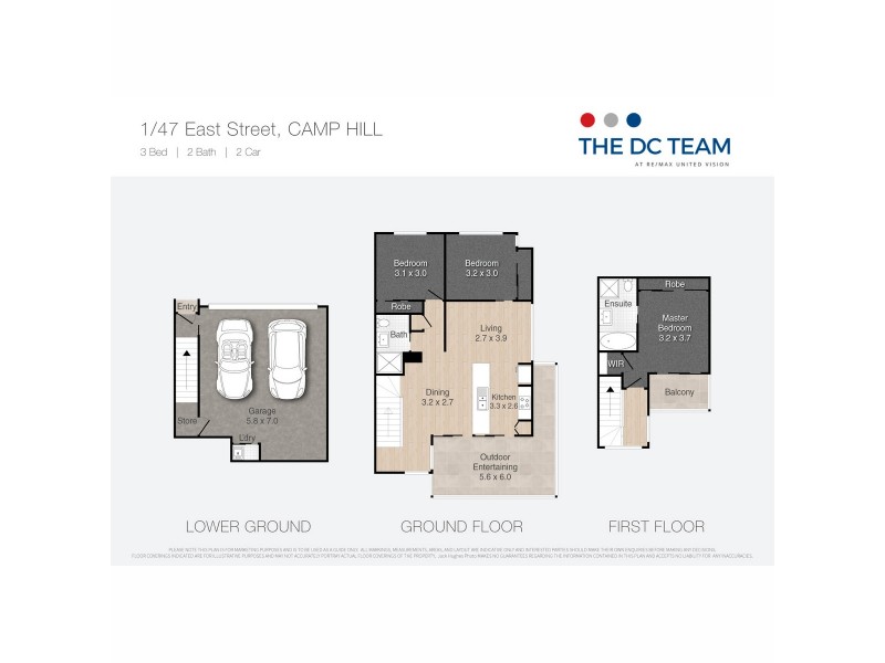 2/47 East Street, Camp Hill QLD 4152 Floorplan