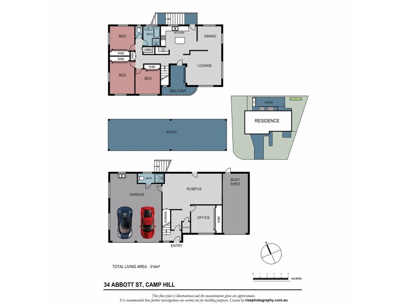 34 Abbott Street, Camp Hill QLD 4152 Floorplan