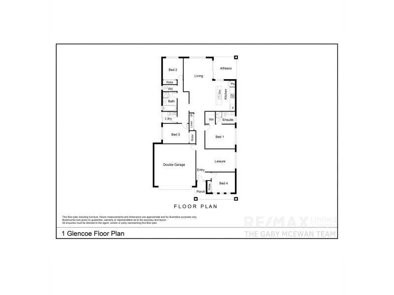 1 Glencoe Street, Thornlands QLD 4164 Floorplan