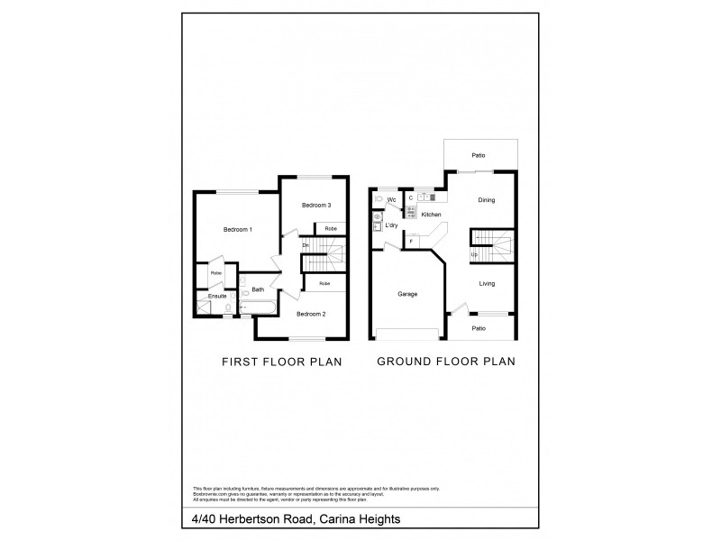 4/40 Herbertson Road, Carina Heights QLD 4152 Floorplan