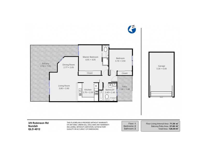 3/9 Robinson Road, Nundah QLD 4012 Floorplan