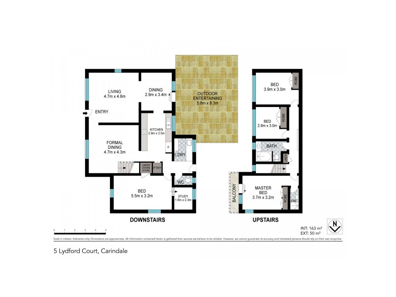 5 Lydford Court, Carindale QLD 4152 Floorplan