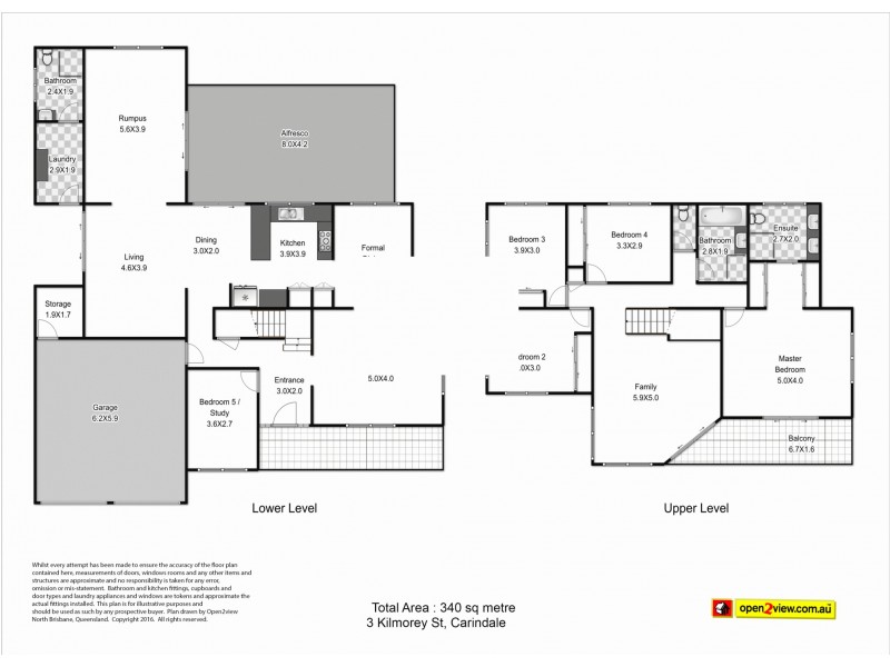 3 Kilmorey St, Carindale QLD 4152 Floorplan