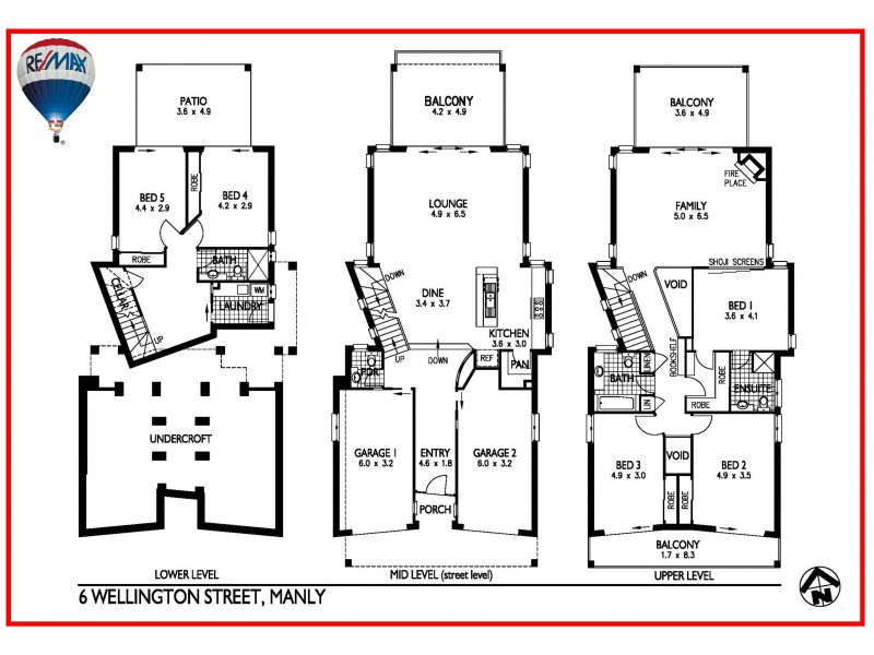6 Wellington Street, Manly QLD 4179 Floorplan