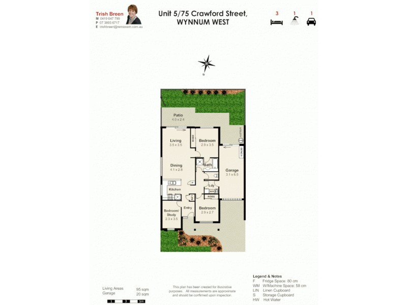 5/75 Crawford Rd, Wynnum West QLD 4178 Floorplan