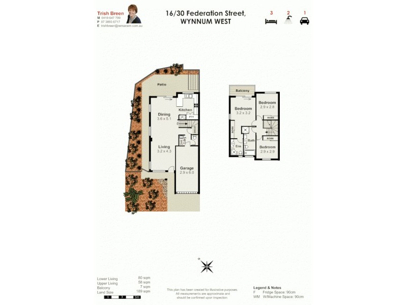 16/30 Federation St, Wynnum West QLD 4178 Floorplan
