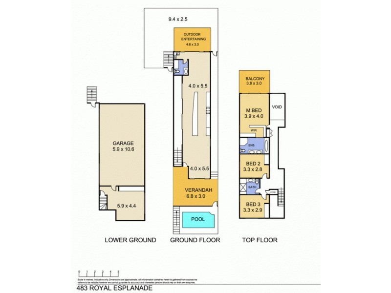 483 Royal Esplanade, Manly QLD 4179 Floorplan