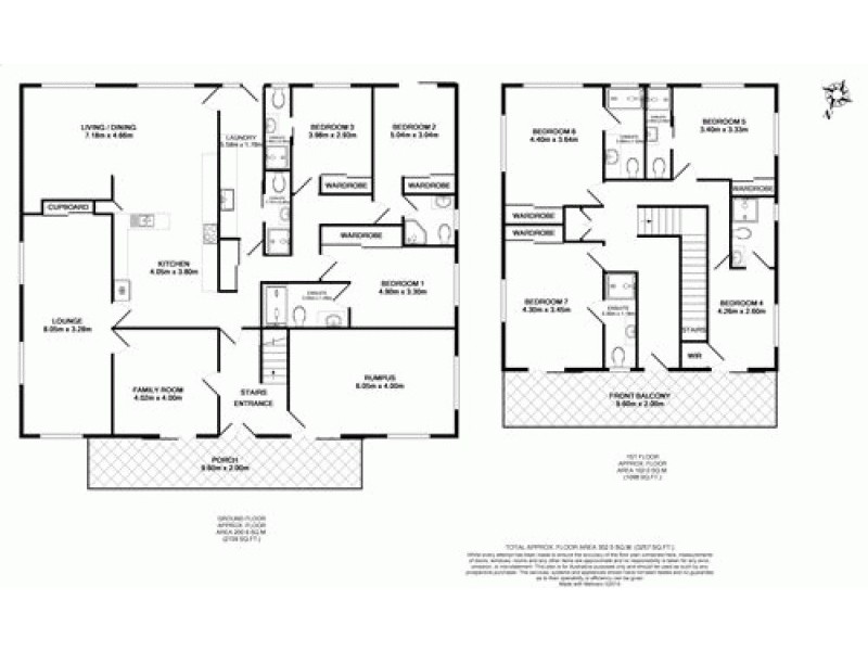92 Walnut Street, Wynnum QLD 4178 Floorplan