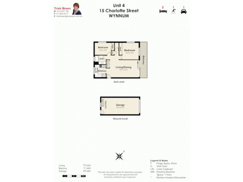 4/15 Charlotte St, Wynnum QLD 4178 Floorplan