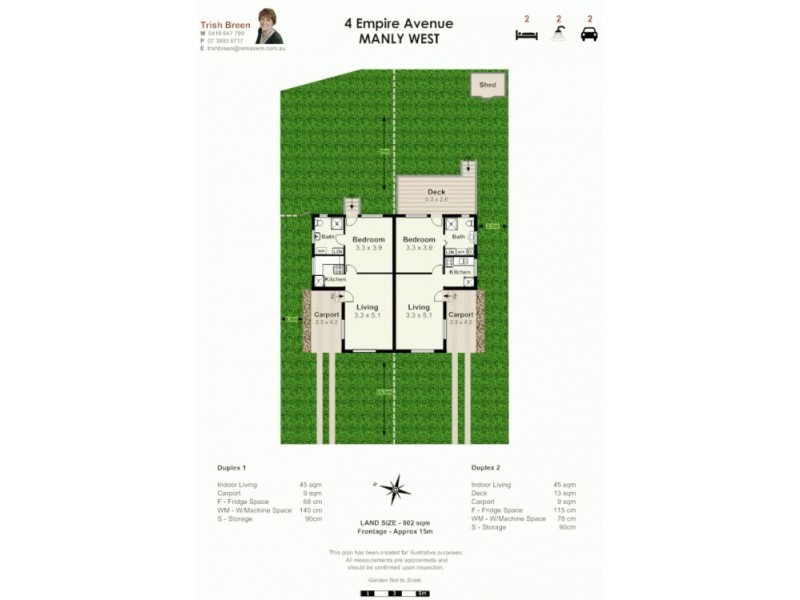 4 Empire Ave, Manly West QLD 4179 Floorplan