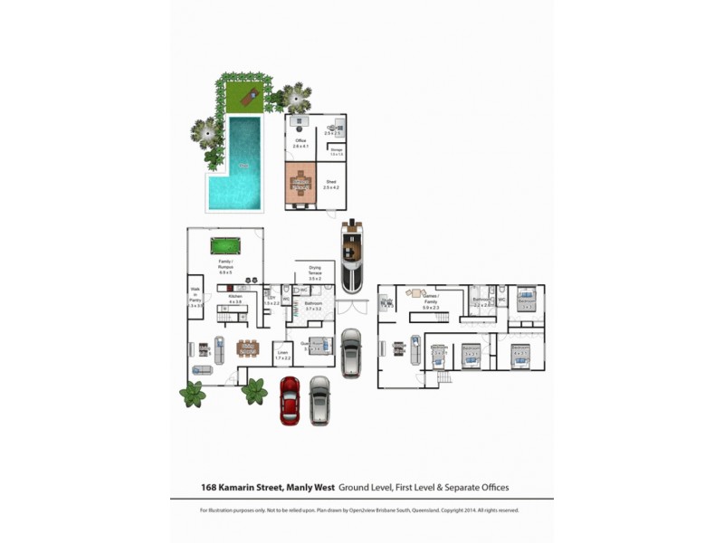 168 Kamarin St, Manly West QLD 4179 Floorplan
