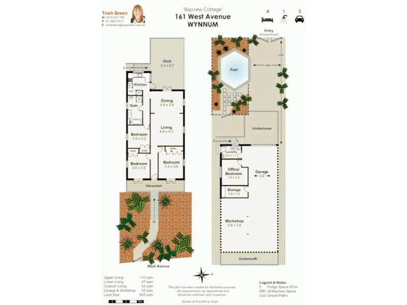 161 West Ave, Wynnum QLD 4178 Floorplan