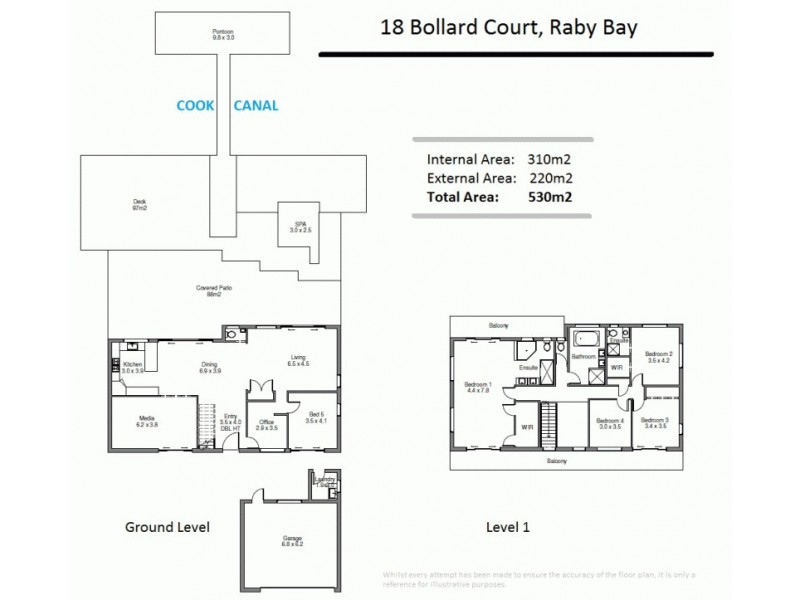 18 Bollard Court, Raby Bay QLD 4163 Floorplan